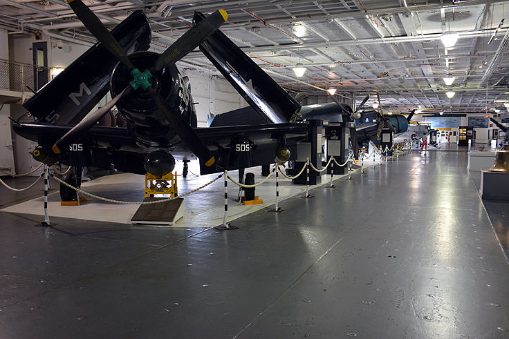 WWII Aircraft at Patriot's Point in Mt. Pleasant, SC